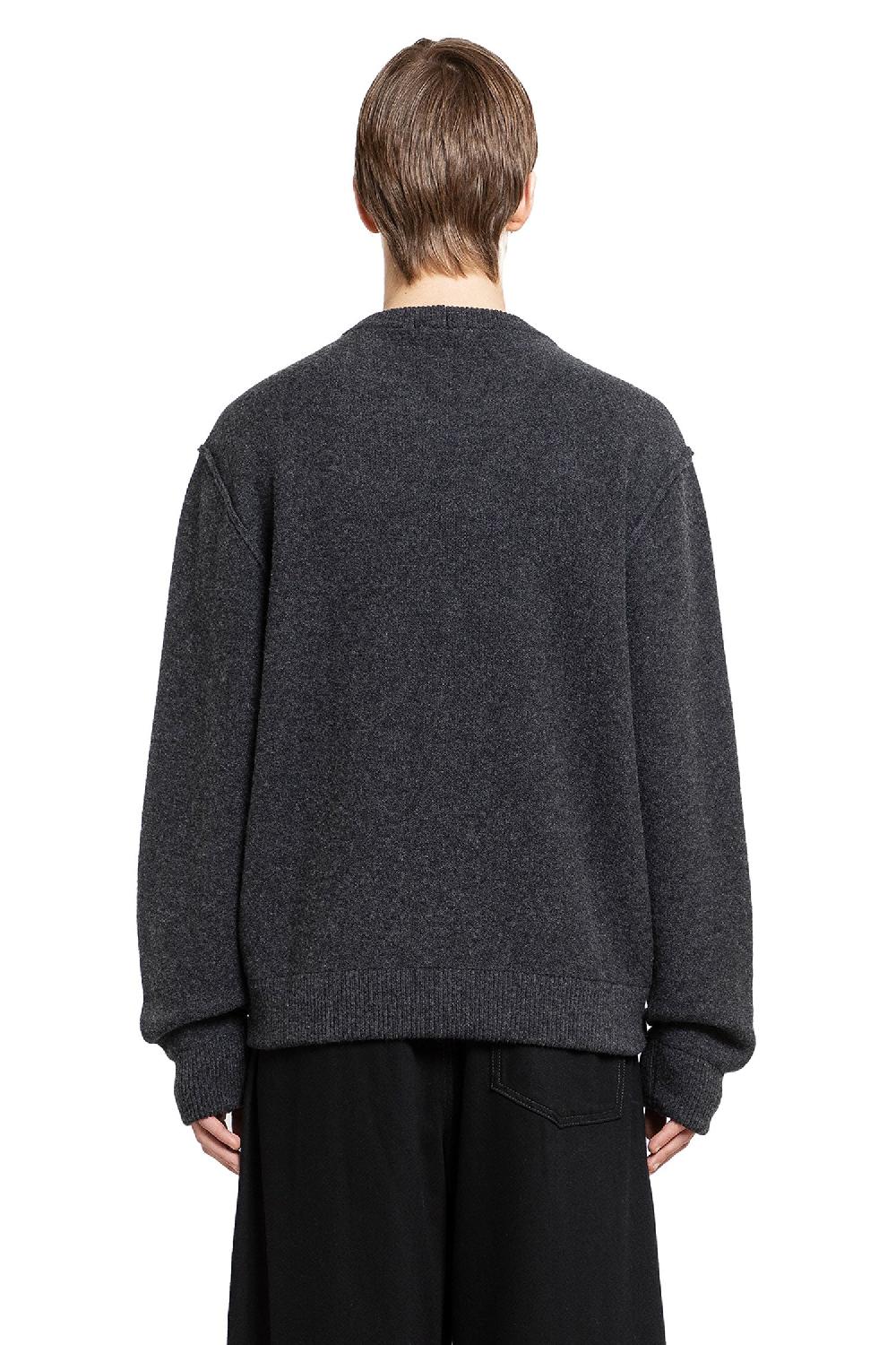 Antonioli LEMAIRE MAN BLACK KNITWEAR