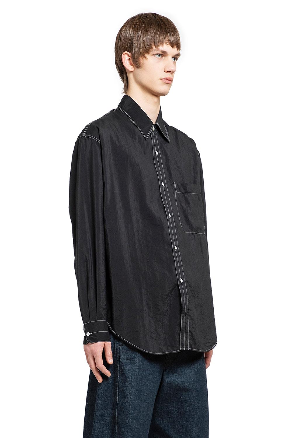 Antonioli LEMAIRE MAN BLACK SHIRTS