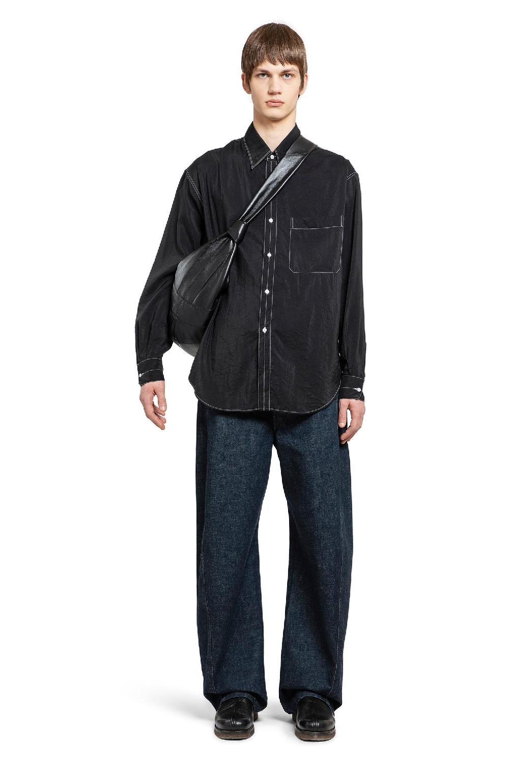 Antonioli LEMAIRE MAN BLACK SHIRTS