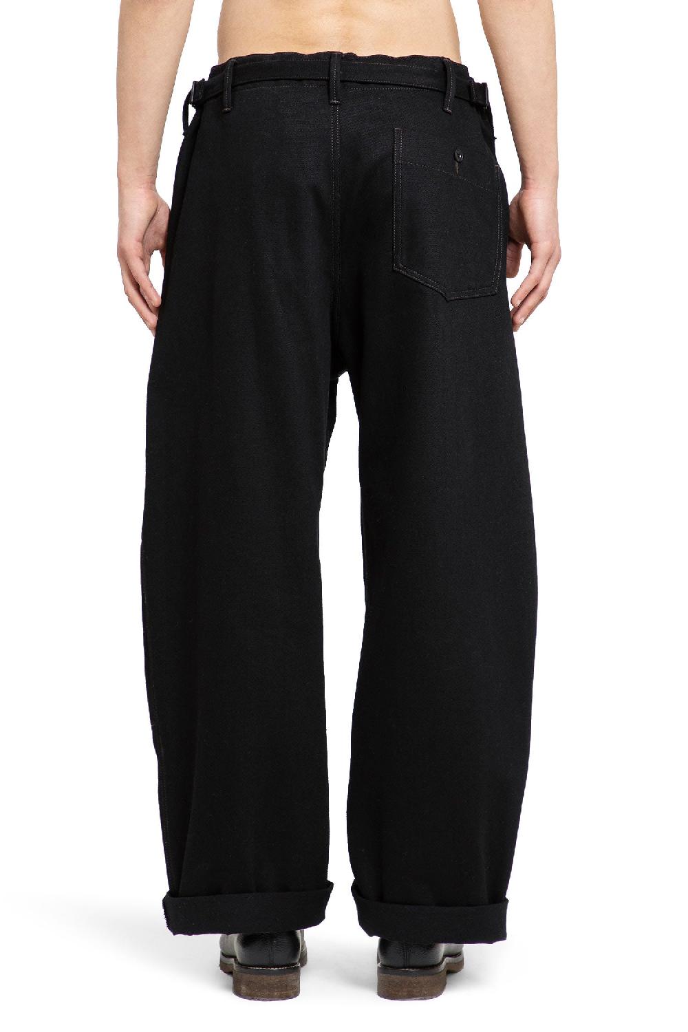 Antonioli LEMAIRE MAN BLACK TROUSERS