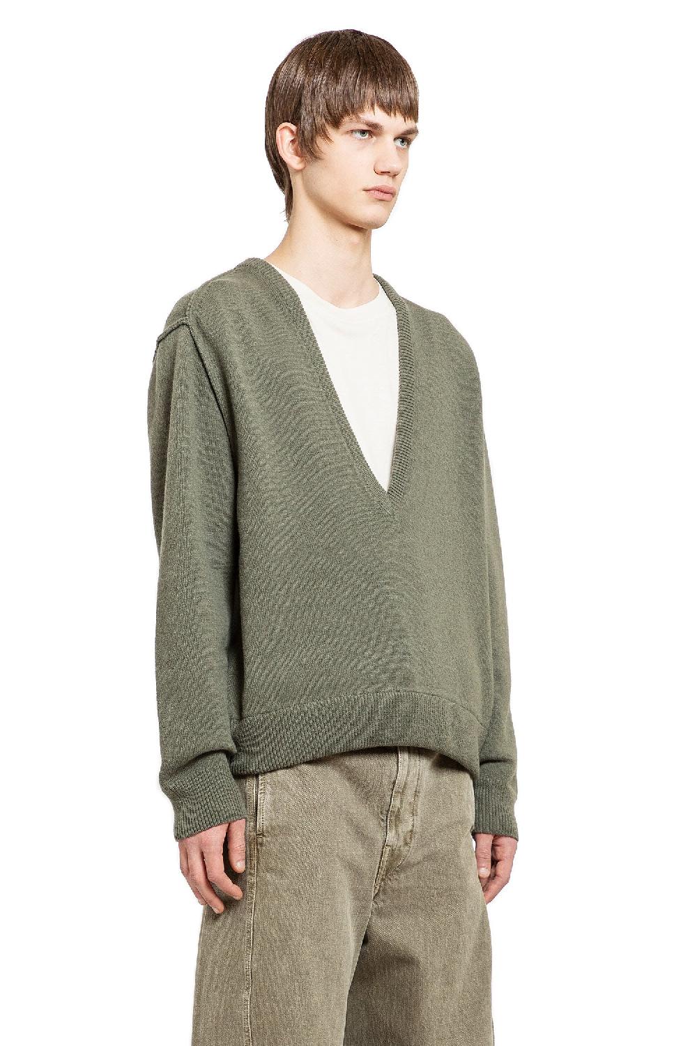 Antonioli LEMAIRE MAN GREEN KNITWEAR