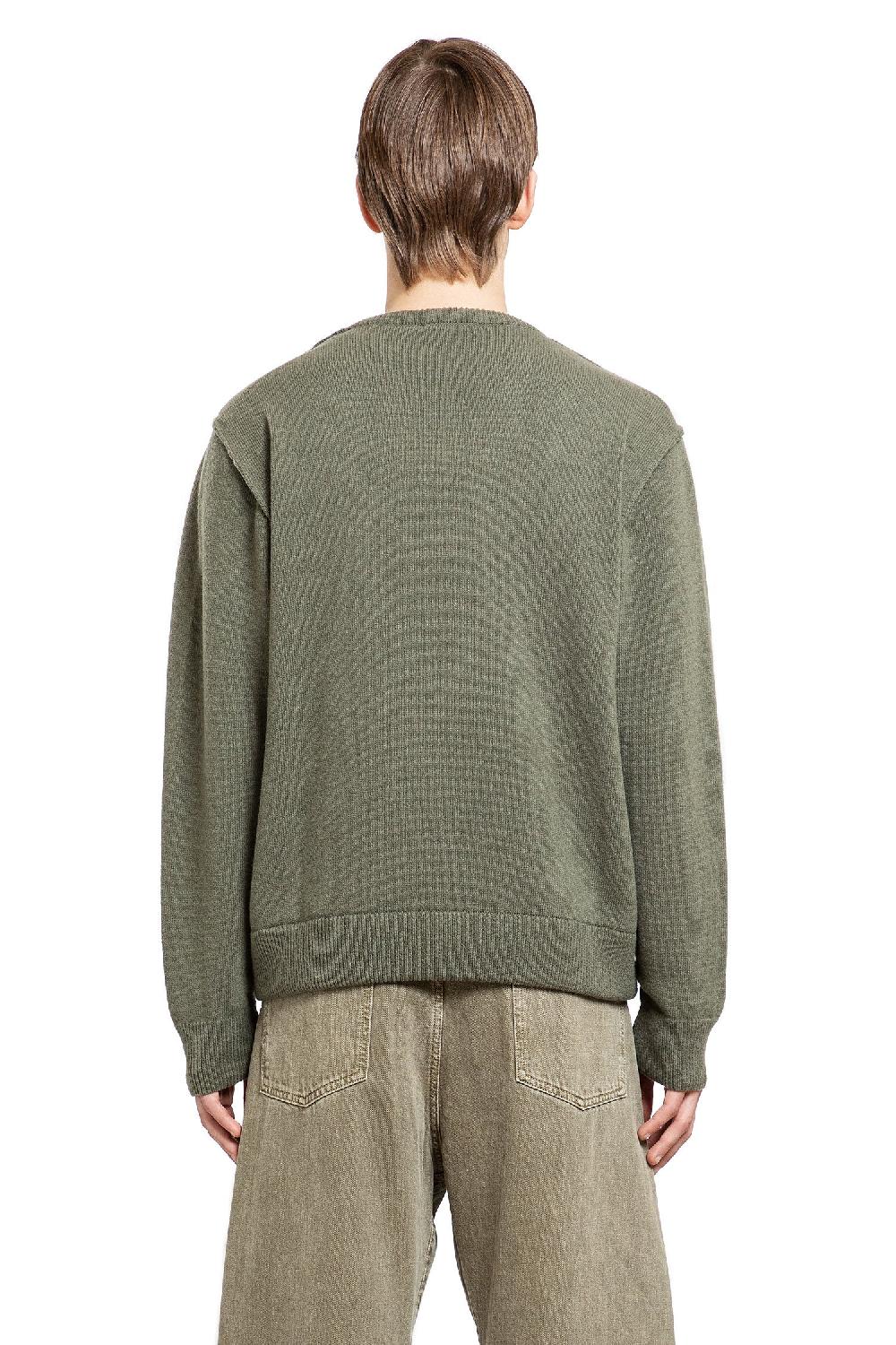 Antonioli LEMAIRE MAN GREEN KNITWEAR
