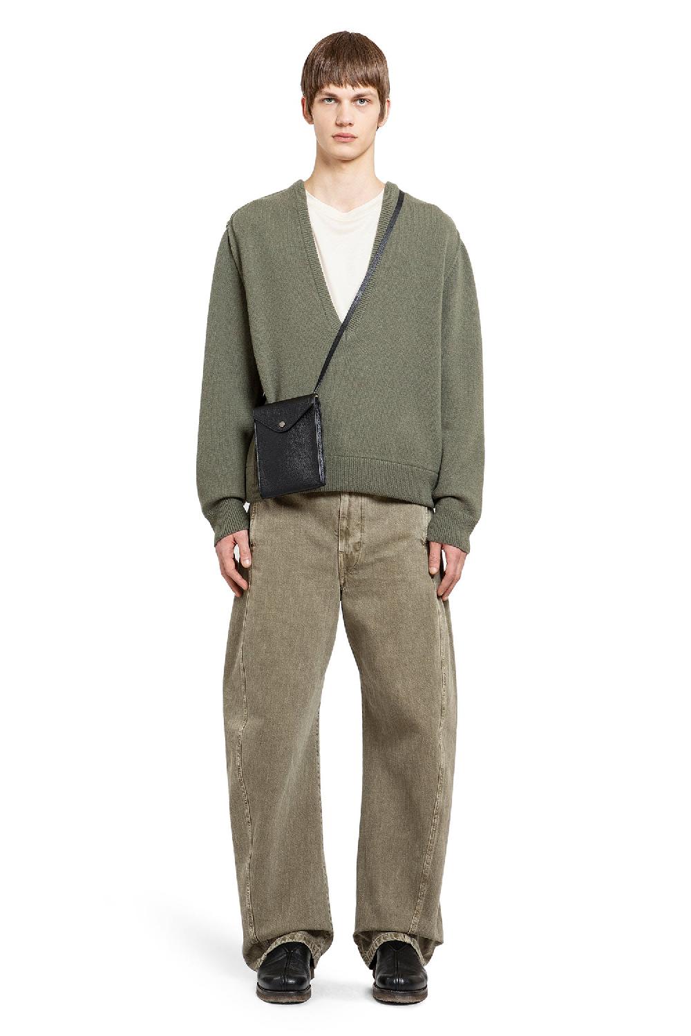 Antonioli LEMAIRE MAN GREEN KNITWEAR