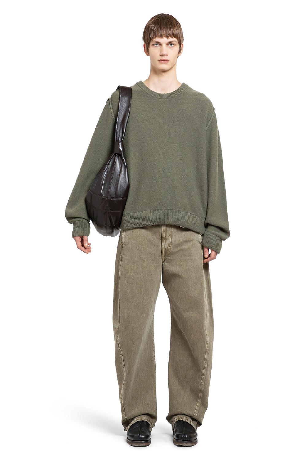 Antonioli LEMAIRE MAN GREEN KNITWEAR