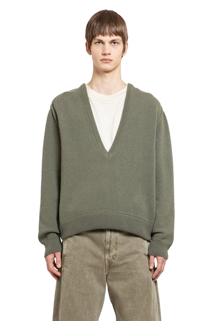 Antonioli LEMAIRE MAN GREEN KNITWEAR