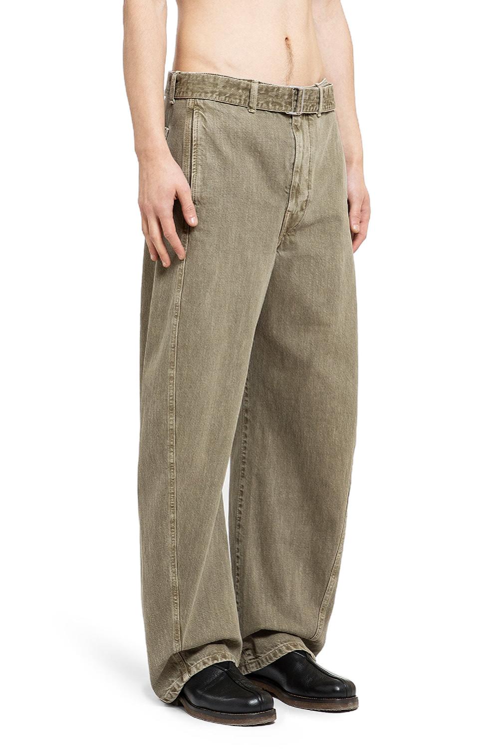 Antonioli LEMAIRE MAN GREEN TROUSERS