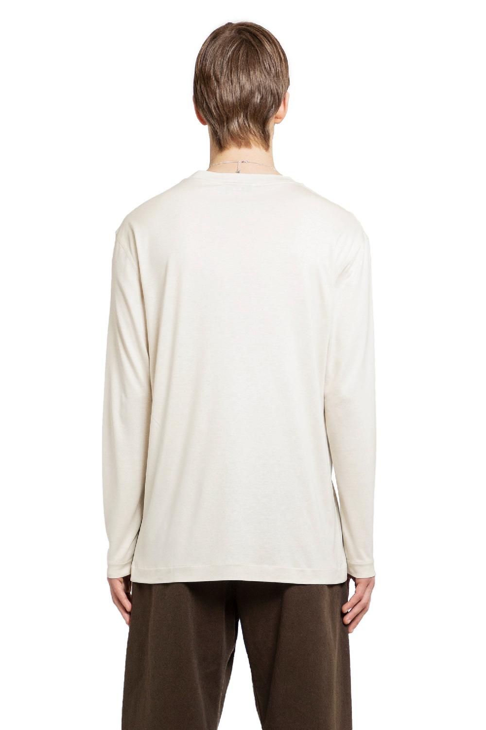 Antonioli LEMAIRE MAN OFF-WHITE T-SHIRTS & TANK TOPS