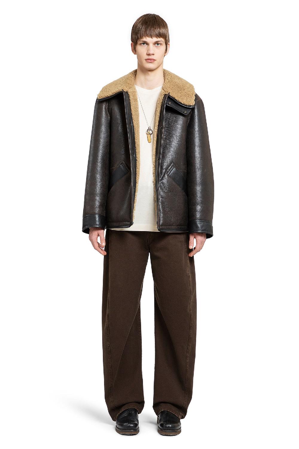 Antonioli LEMAIRE MAN OFF-WHITE T-SHIRTS & TANK TOPS