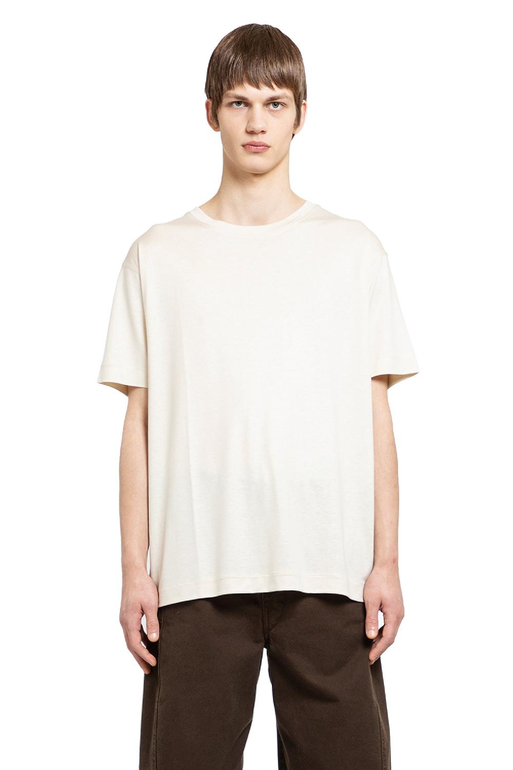 Antonioli LEMAIRE MAN OFF-WHITE T-SHIRTS & TANK TOPS