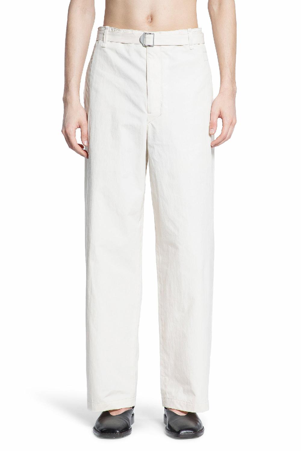 Antonioli LEMAIRE MAN WHITE TROUSERS