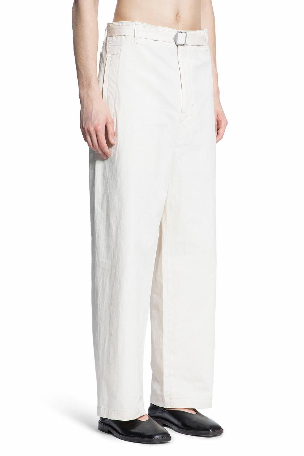 Antonioli LEMAIRE MAN WHITE TROUSERS