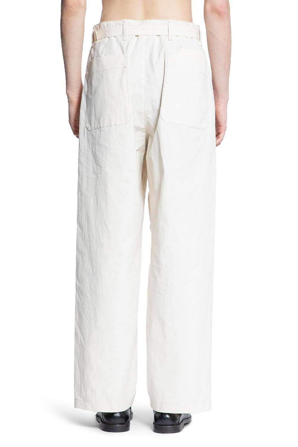 Antonioli LEMAIRE MAN WHITE TROUSERS