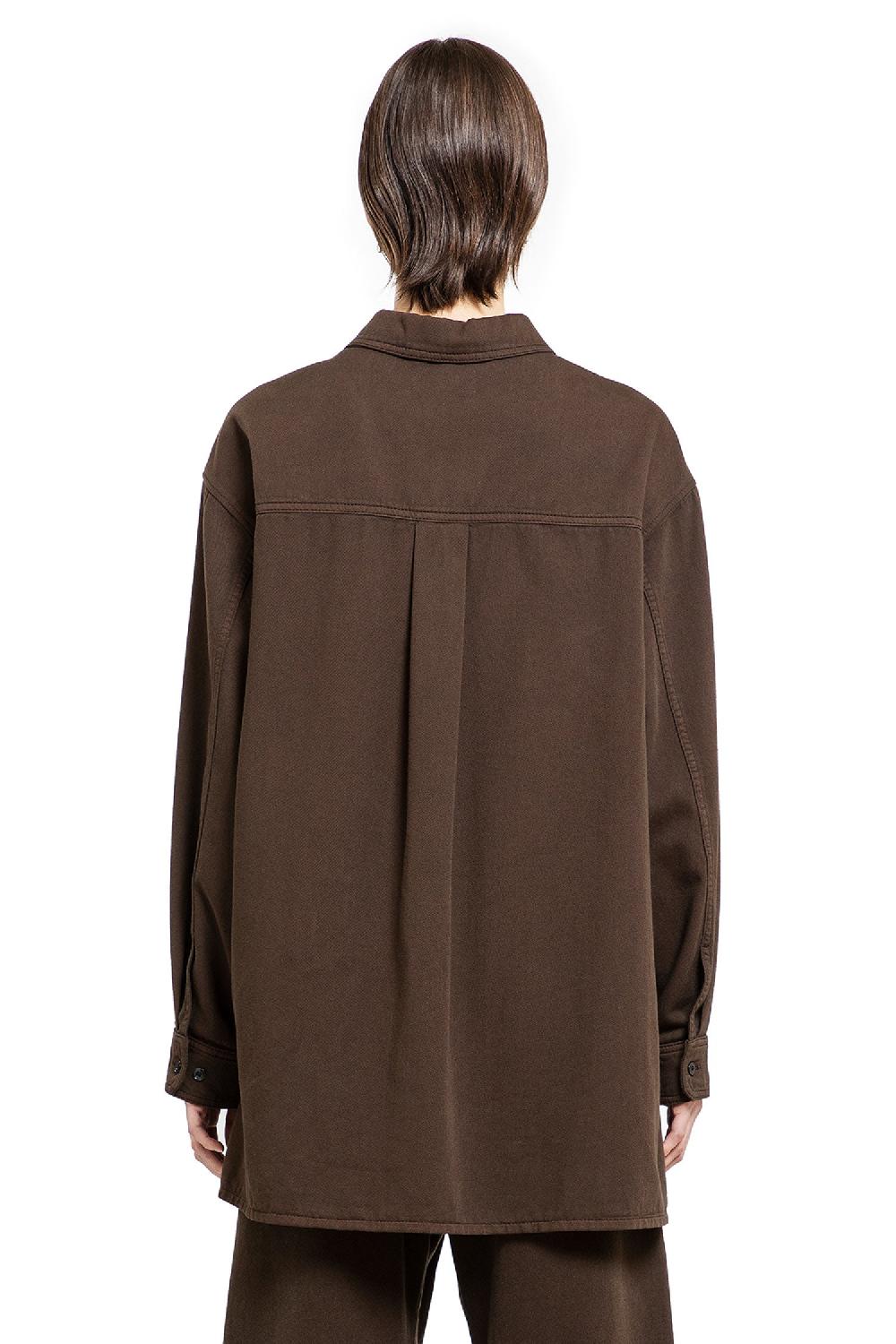 Antonioli LEMAIRE WOMAN BROWN SHIRTS