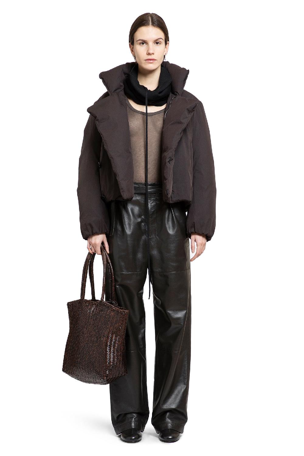 Antonioli LEMAIRE WOMAN BROWN TROUSERS