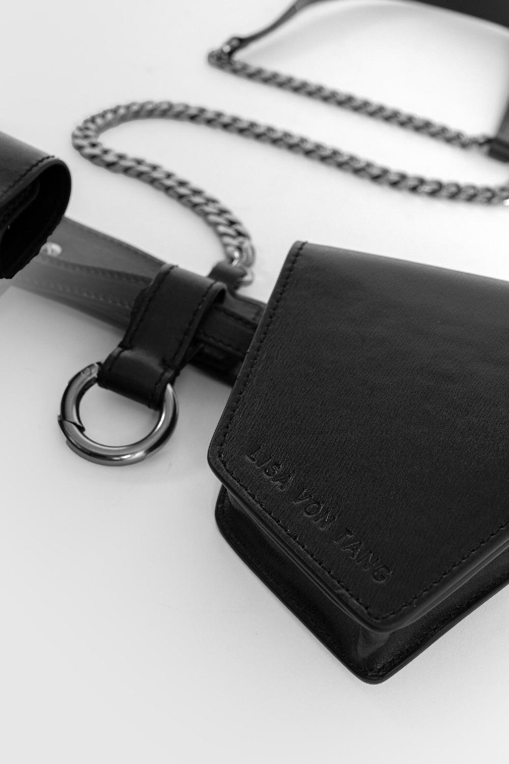 Antonioli LISA VON TANG WOMAN BLACK FANNY PACKS