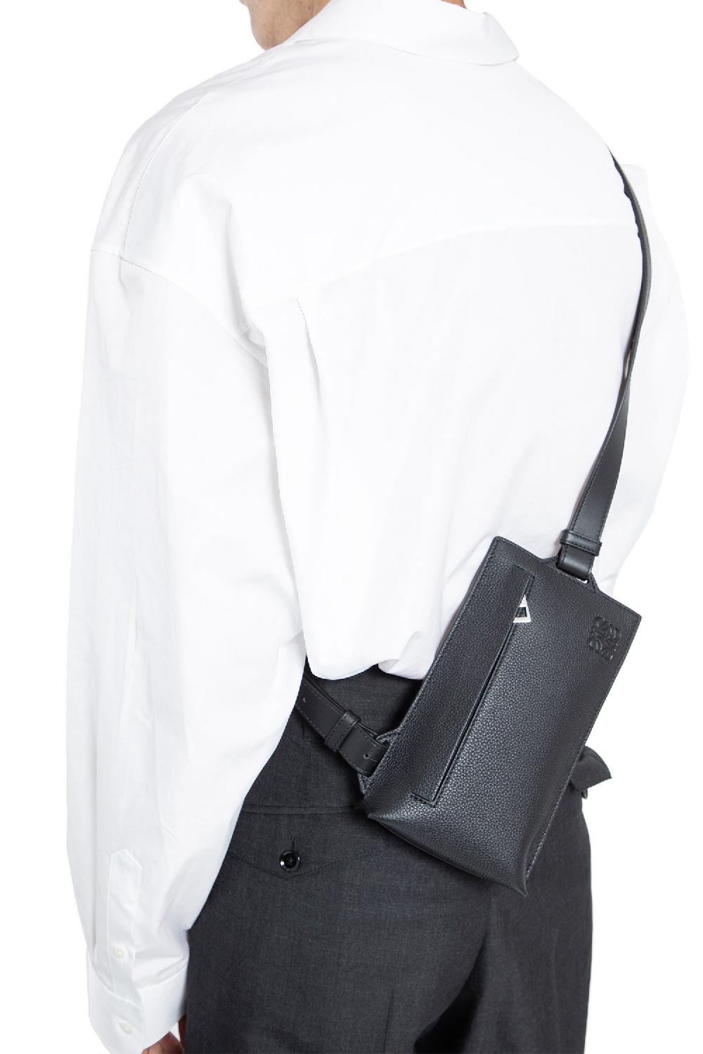 Antonioli LOEWE MAN BLACK CROSSBODY BAGS