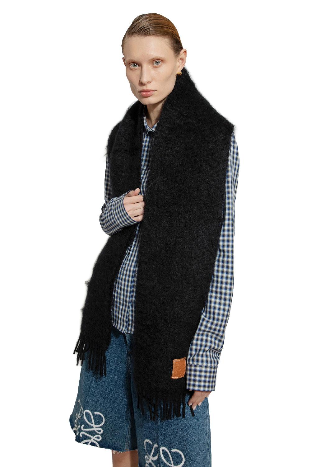 Antonioli LOEWE MAN BLACK SCARVES