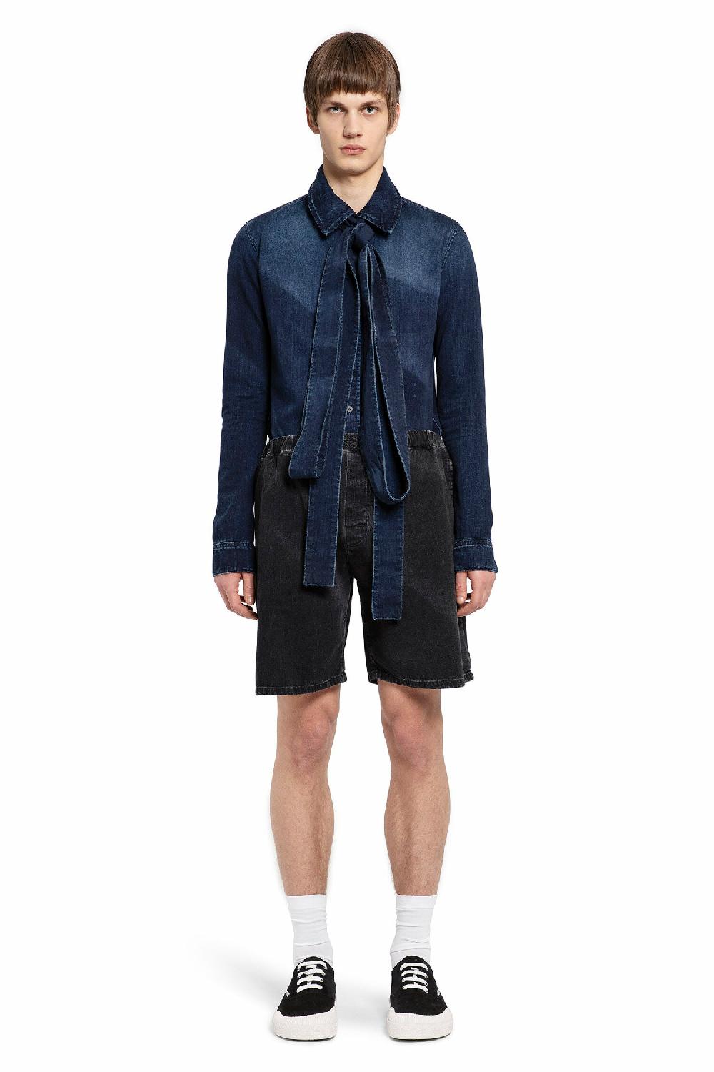 Antonioli LOEWE MAN BLACK SHORTS & SKIRTS