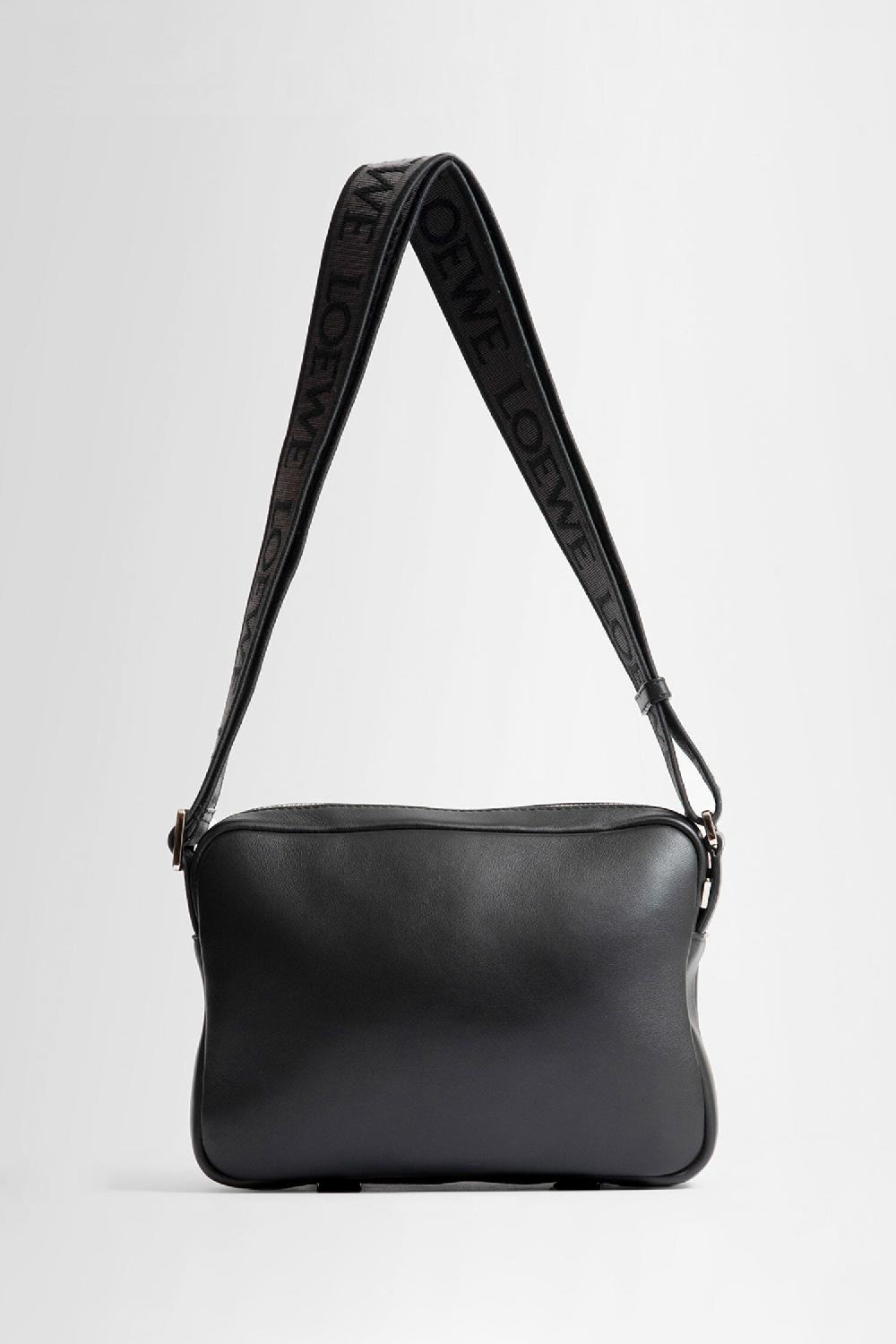Antonioli LOEWE MAN BLACK SHOULDER BAGS