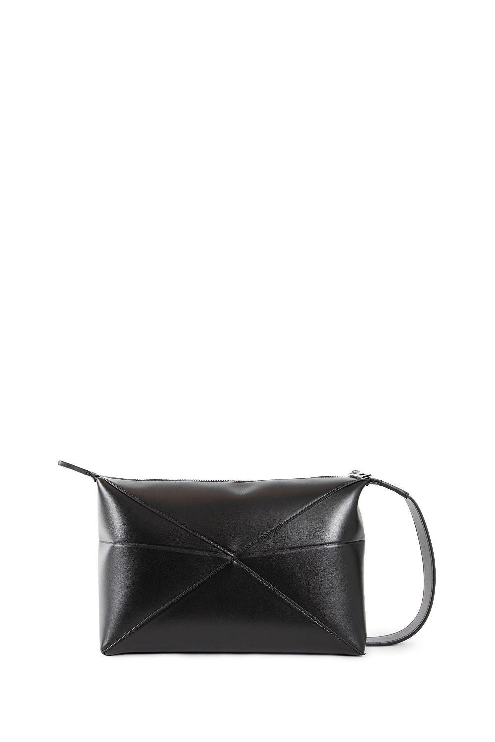 Antonioli LOEWE MAN BLACK TOP HANDLE BAGS