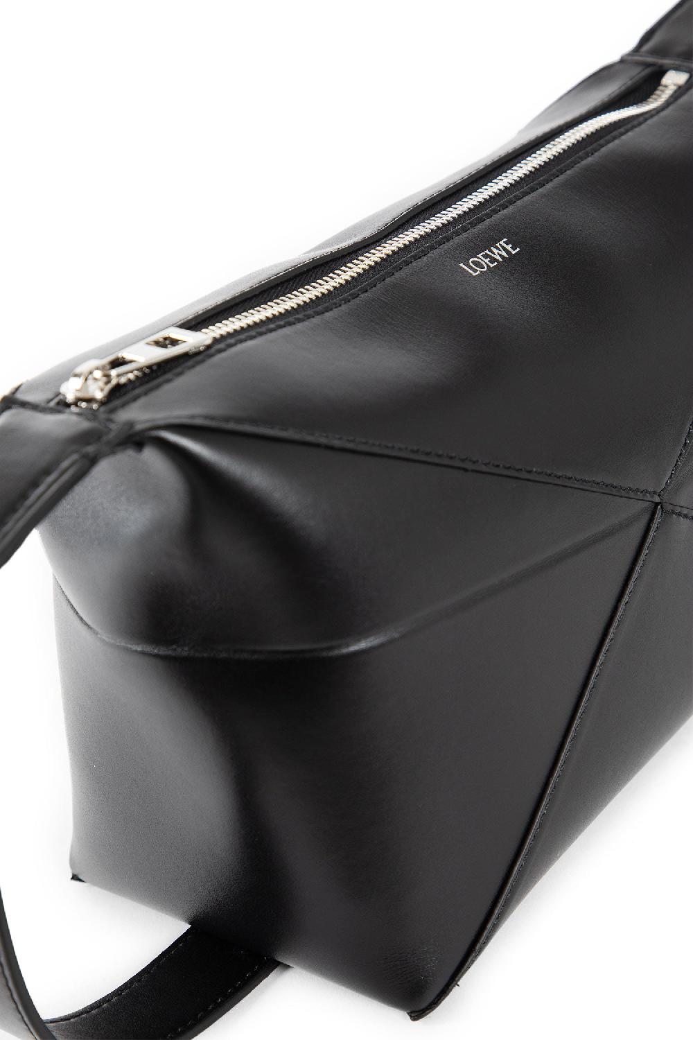 Antonioli LOEWE MAN BLACK TOP HANDLE BAGS
