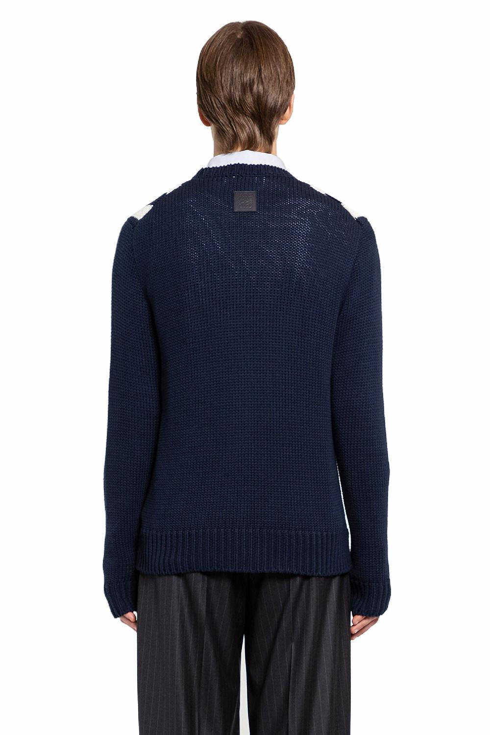 Antonioli LOEWE MAN BLUE KNITWEAR