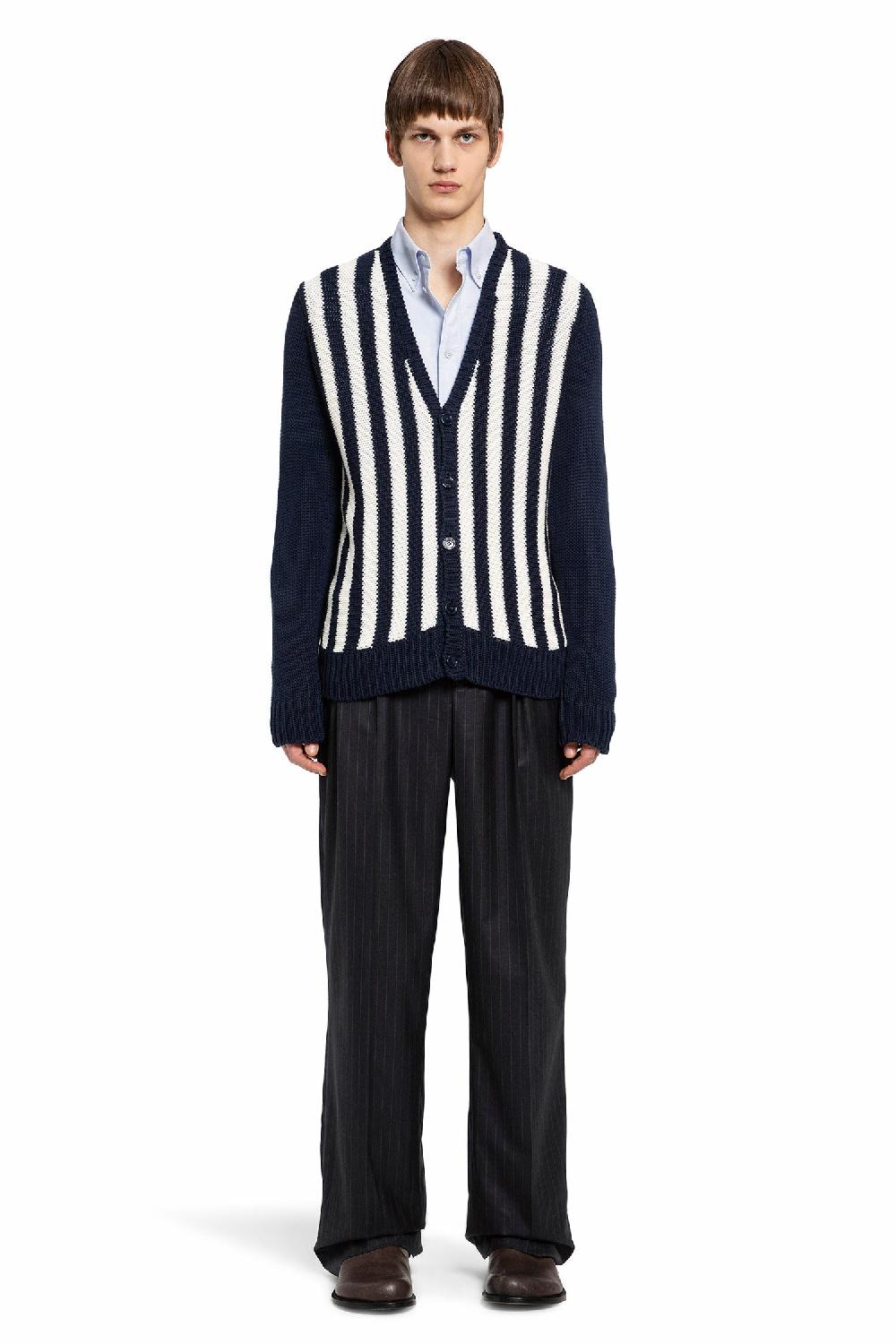 Antonioli LOEWE MAN BLUE KNITWEAR