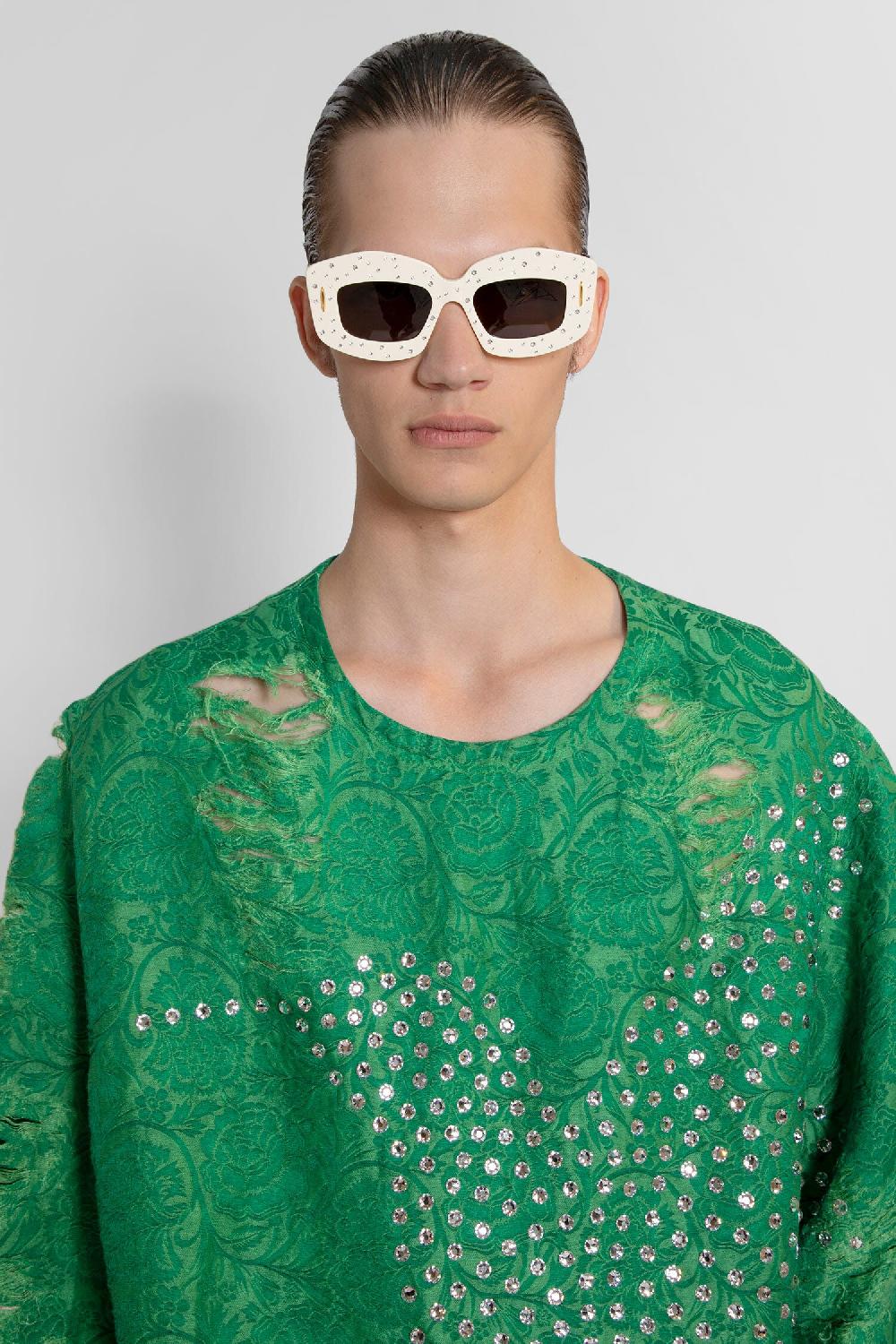 Antonioli LOEWE MAN GREEN T-SHIRTS & TANK TOPS
