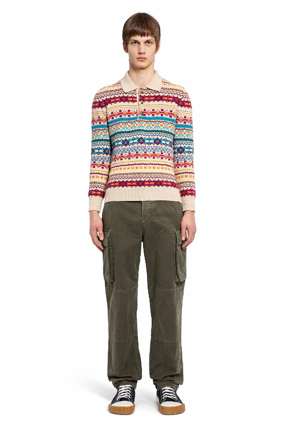 Antonioli LOEWE MAN GREEN TROUSERS