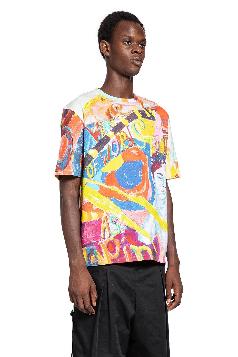 Antonioli LOEWE MAN MULTICOLOR T-SHIRTS & TANK TOPS