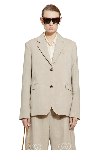 Antonioli LOEWE WOMAN BEIGE BLAZERS