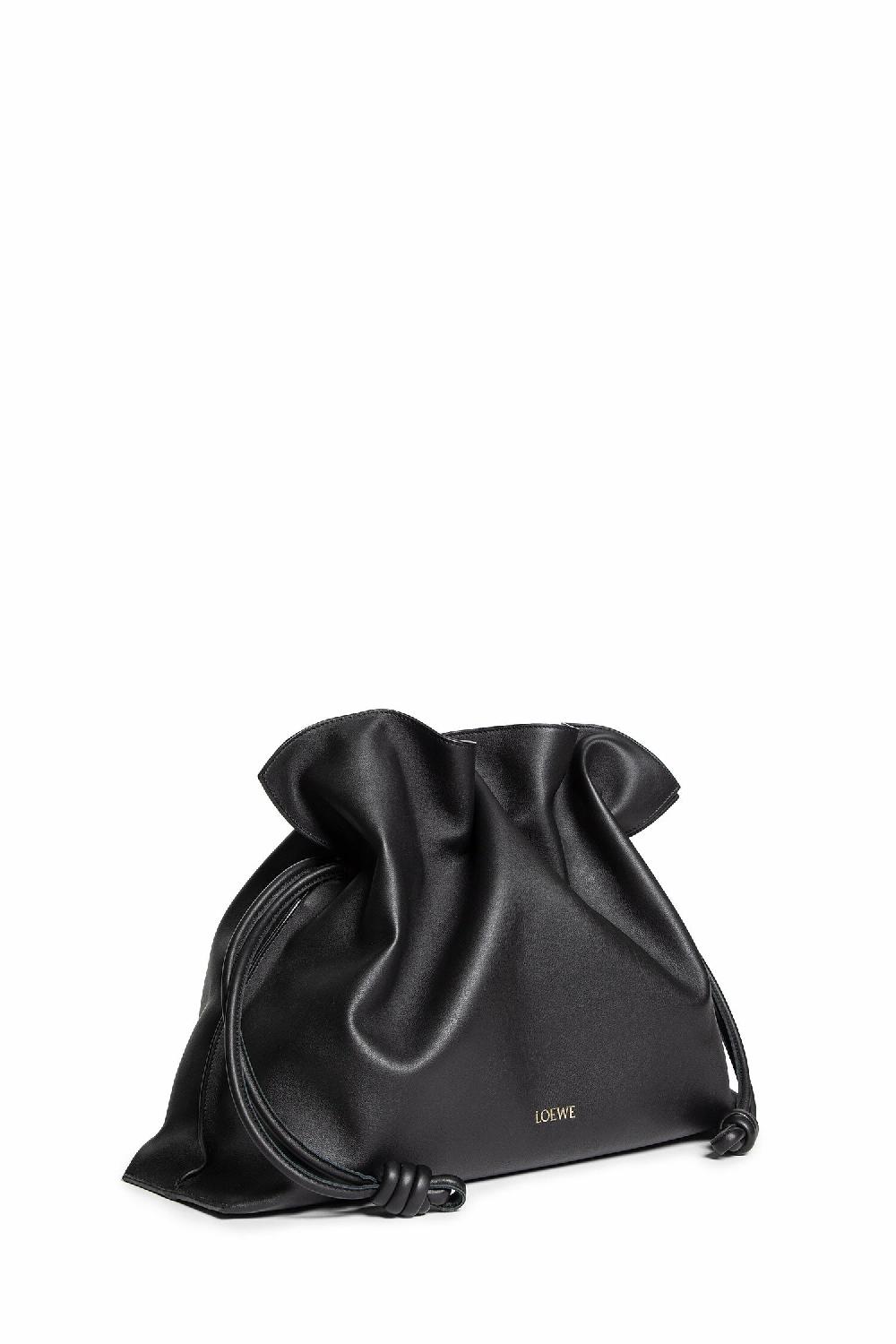 Antonioli LOEWE WOMAN BLACK CLUTCHES & POUCHES