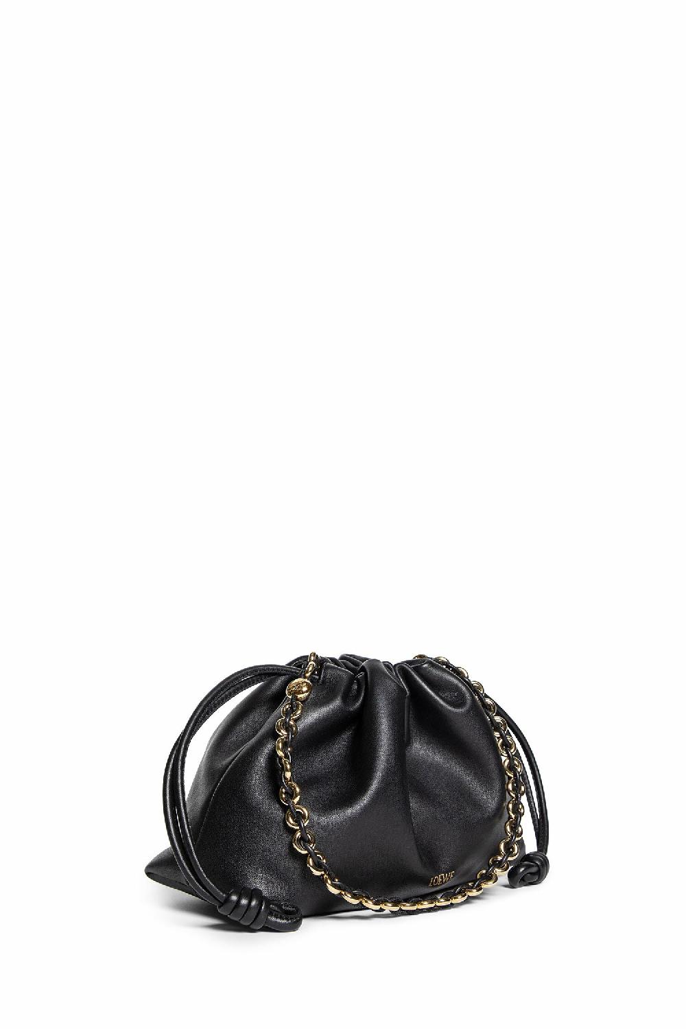 Antonioli LOEWE WOMAN BLACK SHOULDER BAGS