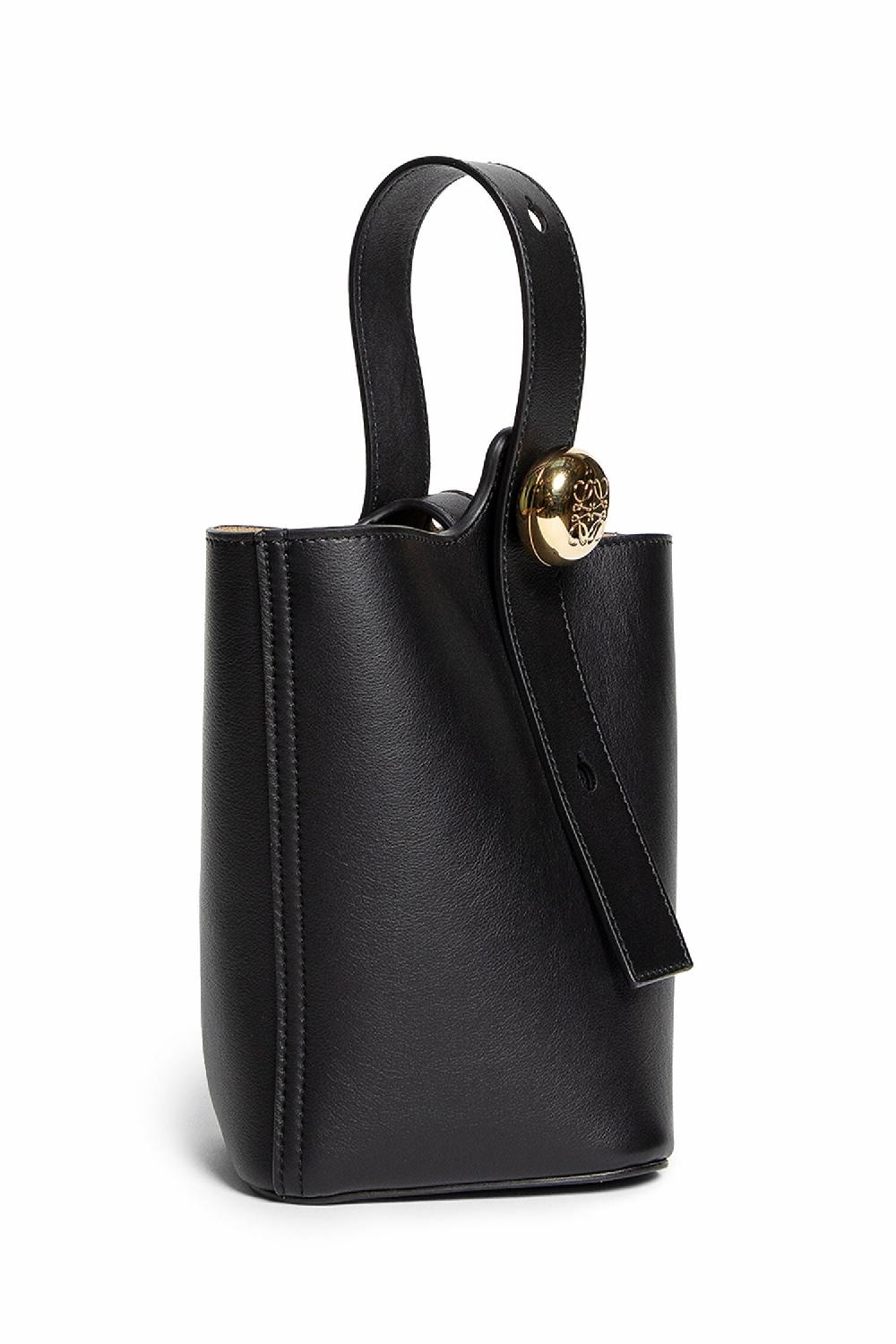 Antonioli LOEWE WOMAN BLACK SHOULDER BAGS