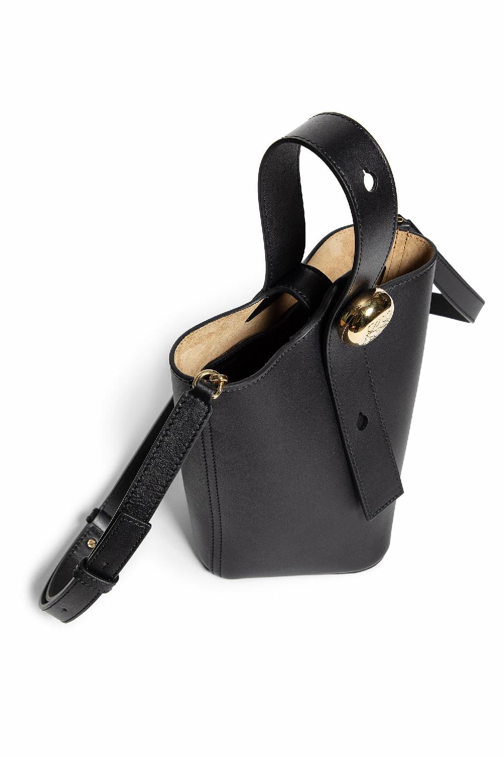 Antonioli LOEWE WOMAN BLACK SHOULDER BAGS