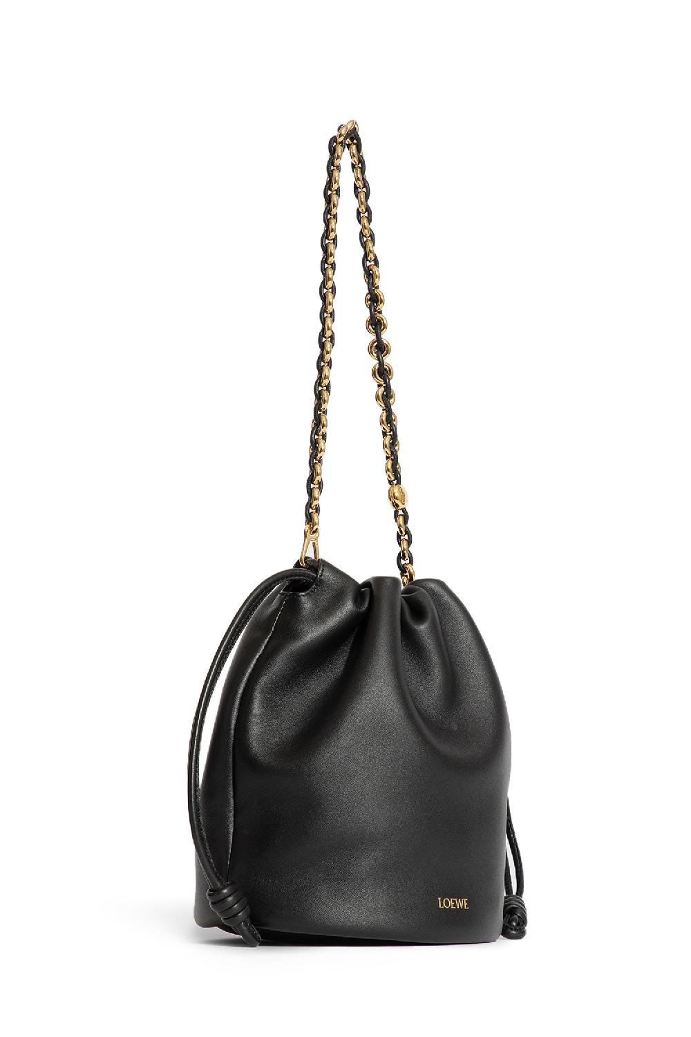 Antonioli LOEWE WOMAN BLACK SHOULDER BAGS