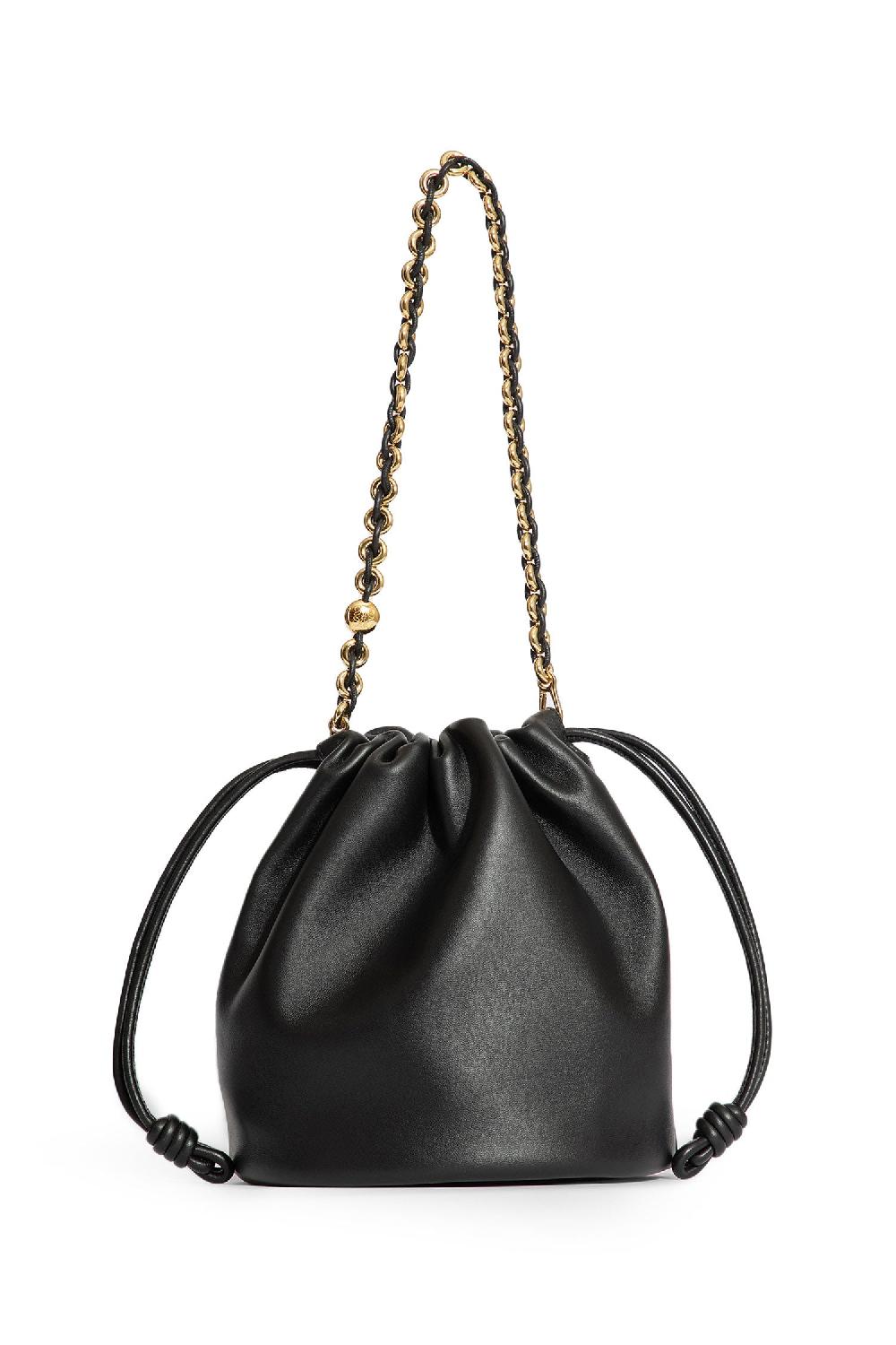 Antonioli LOEWE WOMAN BLACK SHOULDER BAGS
