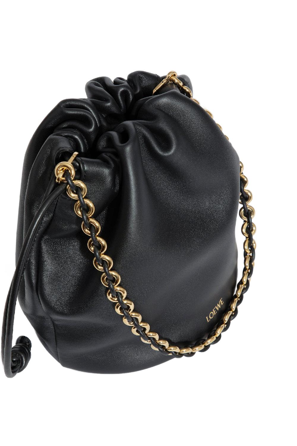 Antonioli LOEWE WOMAN BLACK SHOULDER BAGS