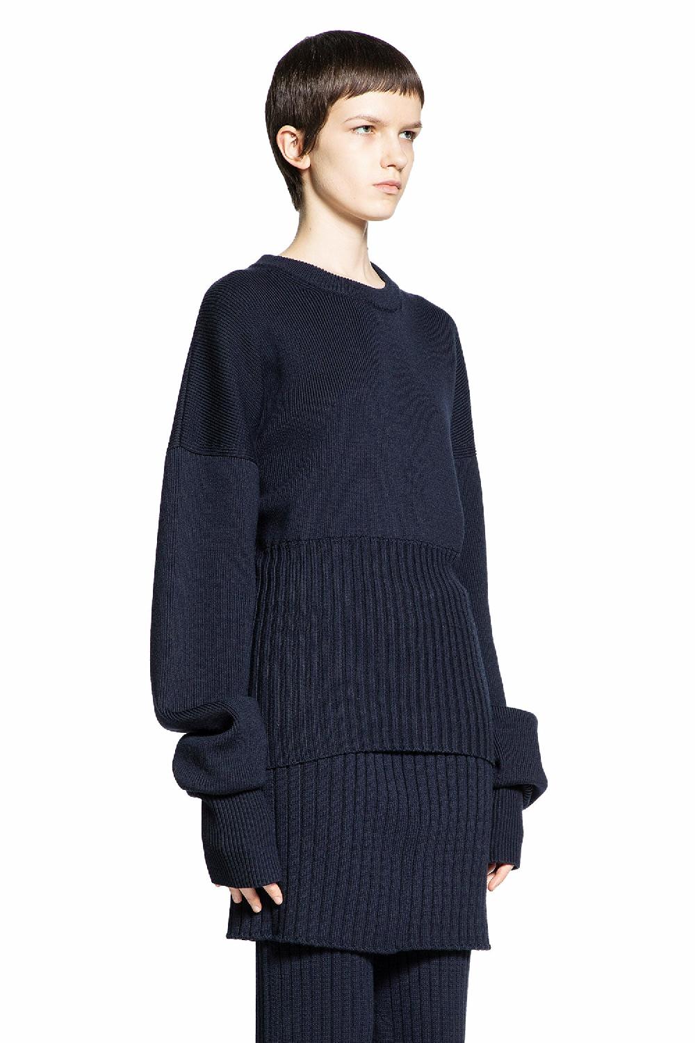Antonioli LOEWE WOMAN BLUE KNITWEAR