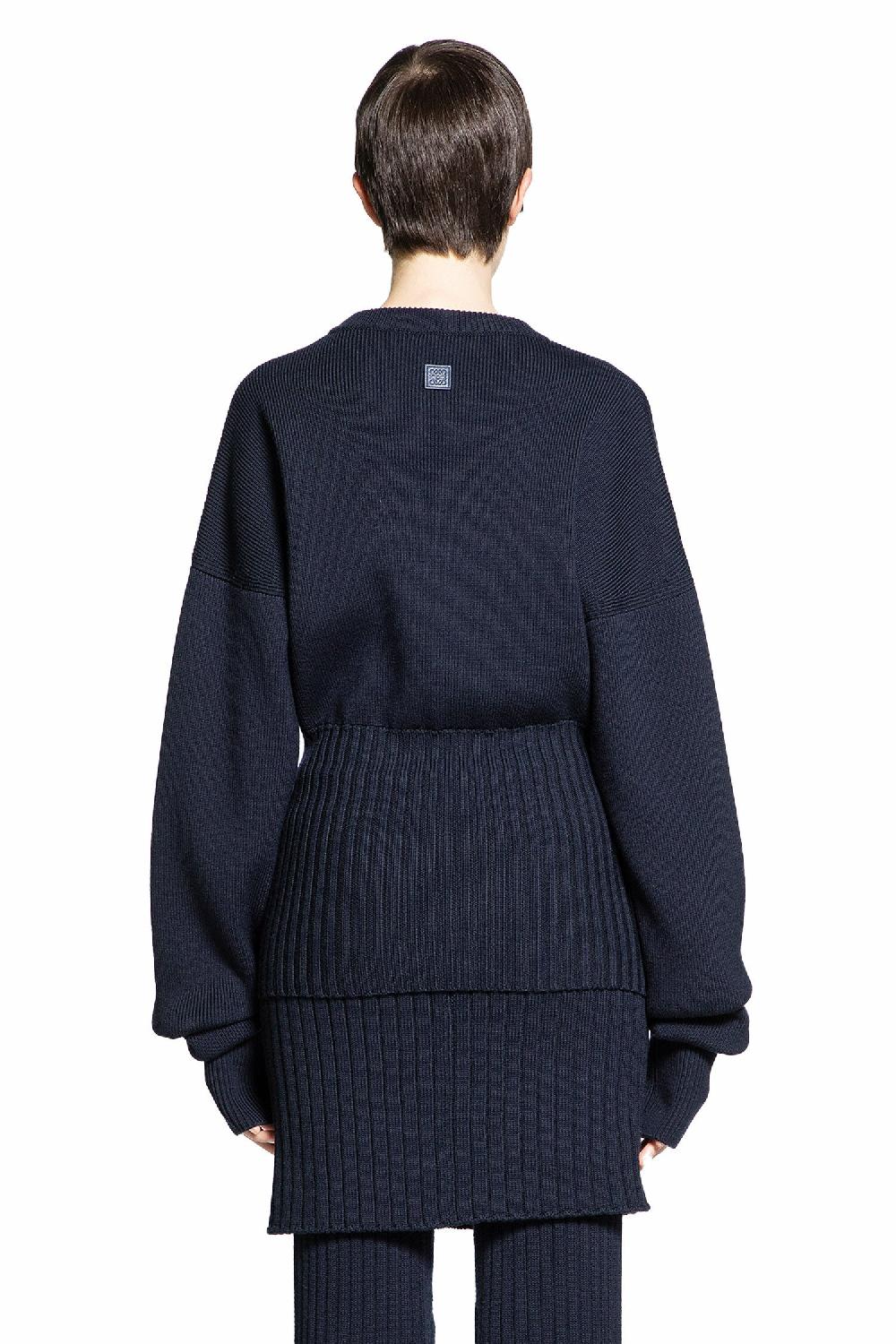 Antonioli LOEWE WOMAN BLUE KNITWEAR