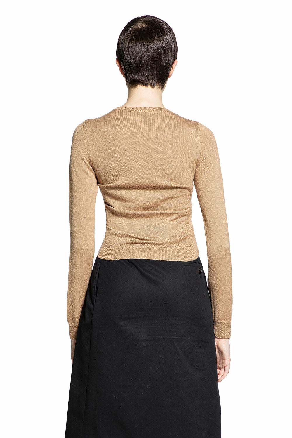 Antonioli LOEWE WOMAN BROWN KNITWEAR