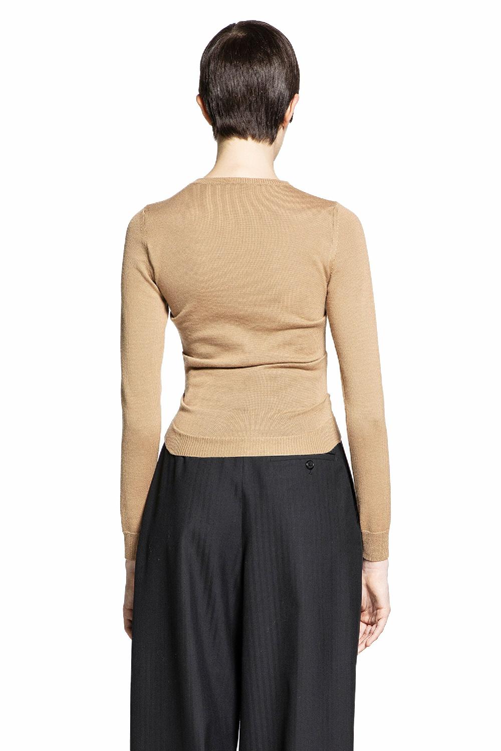 Antonioli LOEWE WOMAN BROWN KNITWEAR