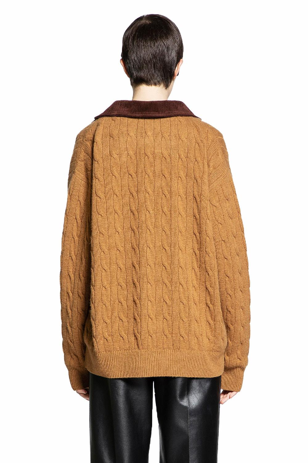 Antonioli LOEWE WOMAN BROWN KNITWEAR