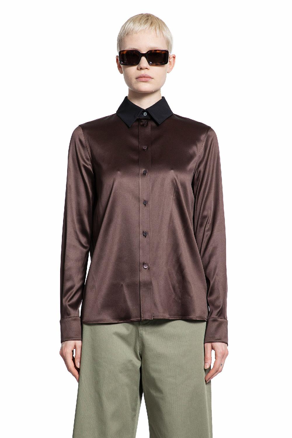 Antonioli LOEWE WOMAN BROWN SHIRTS