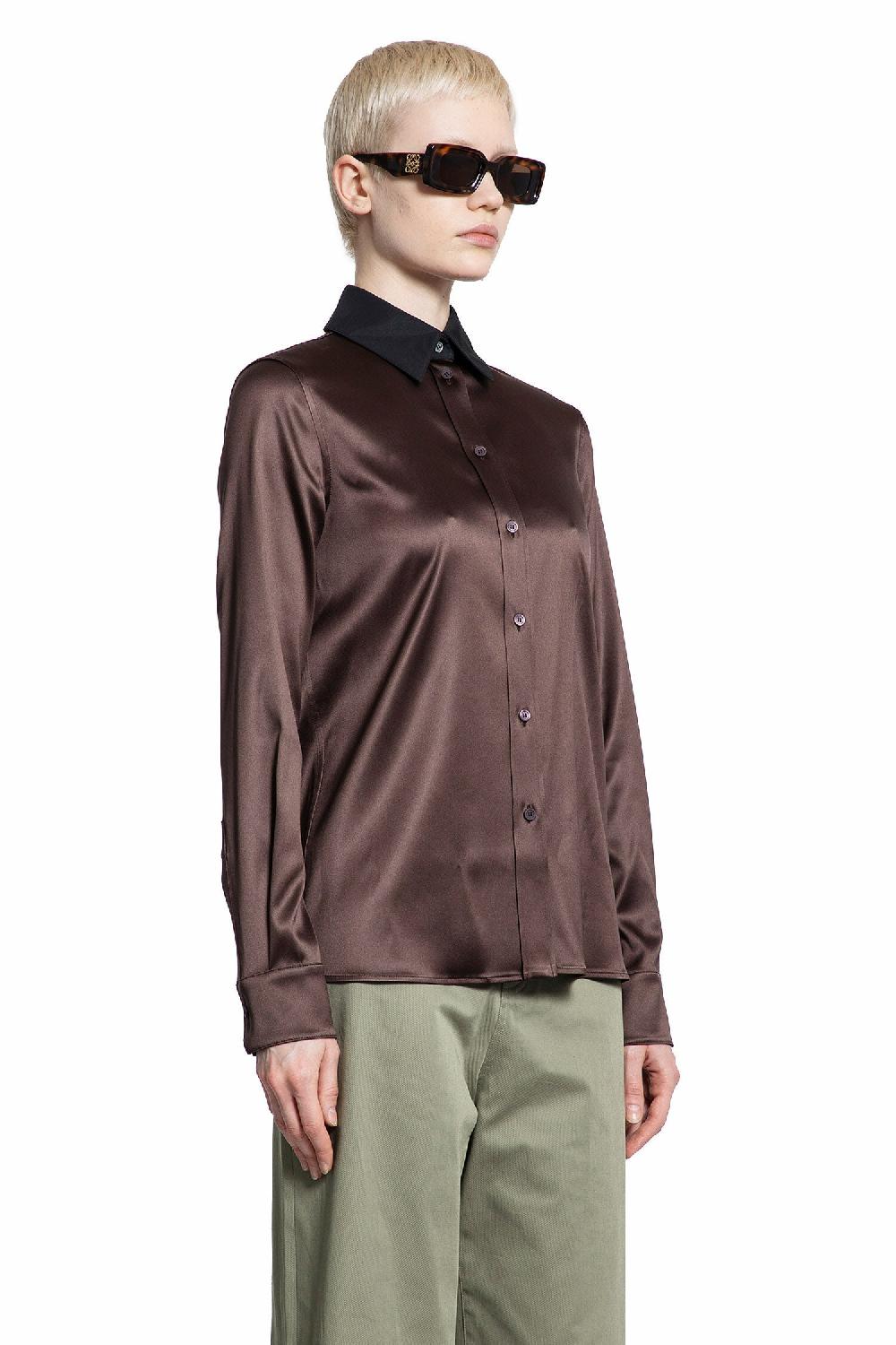 Antonioli LOEWE WOMAN BROWN SHIRTS