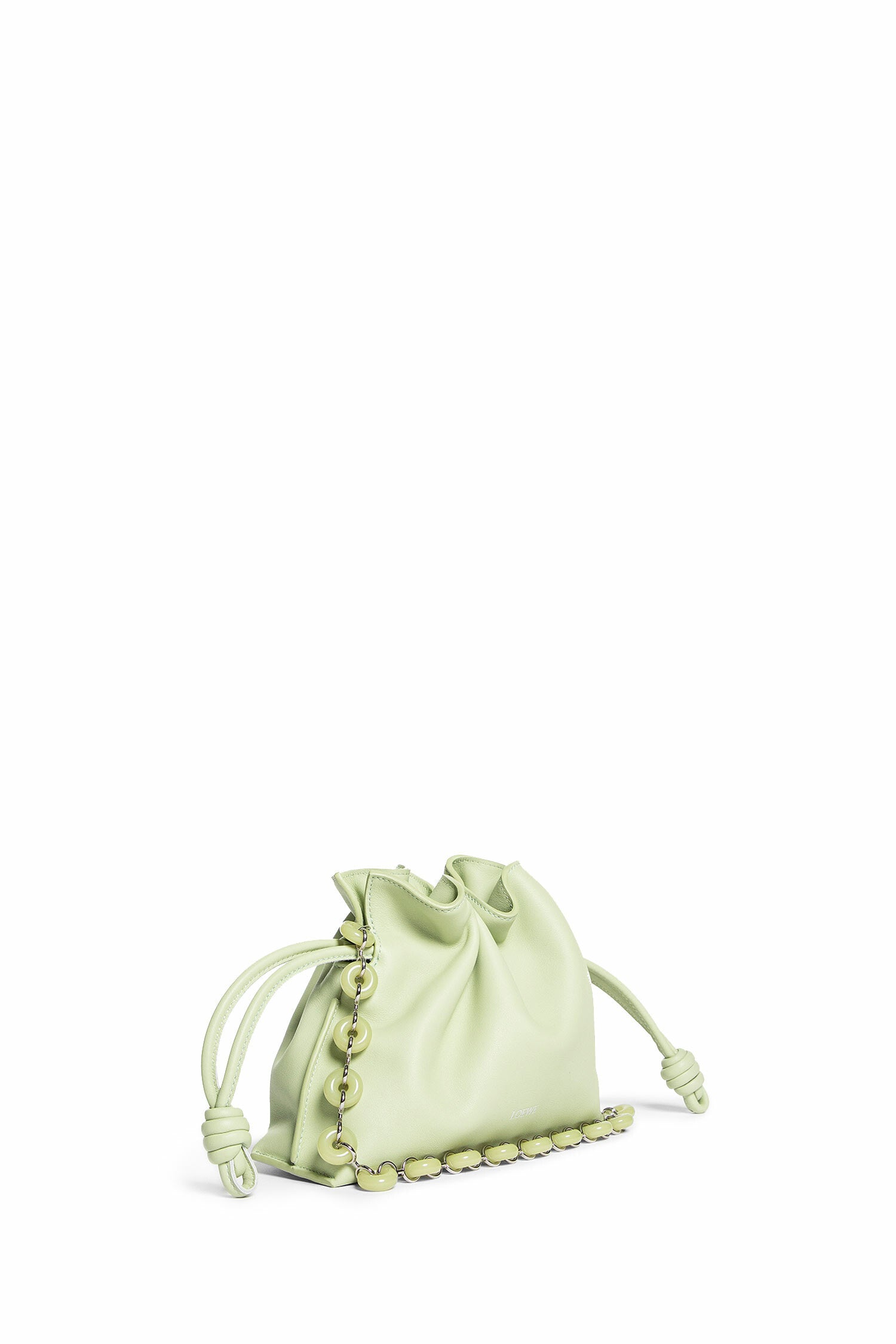 Antonioli LOEWE WOMAN GREEN CLUTCHES & POUCHES