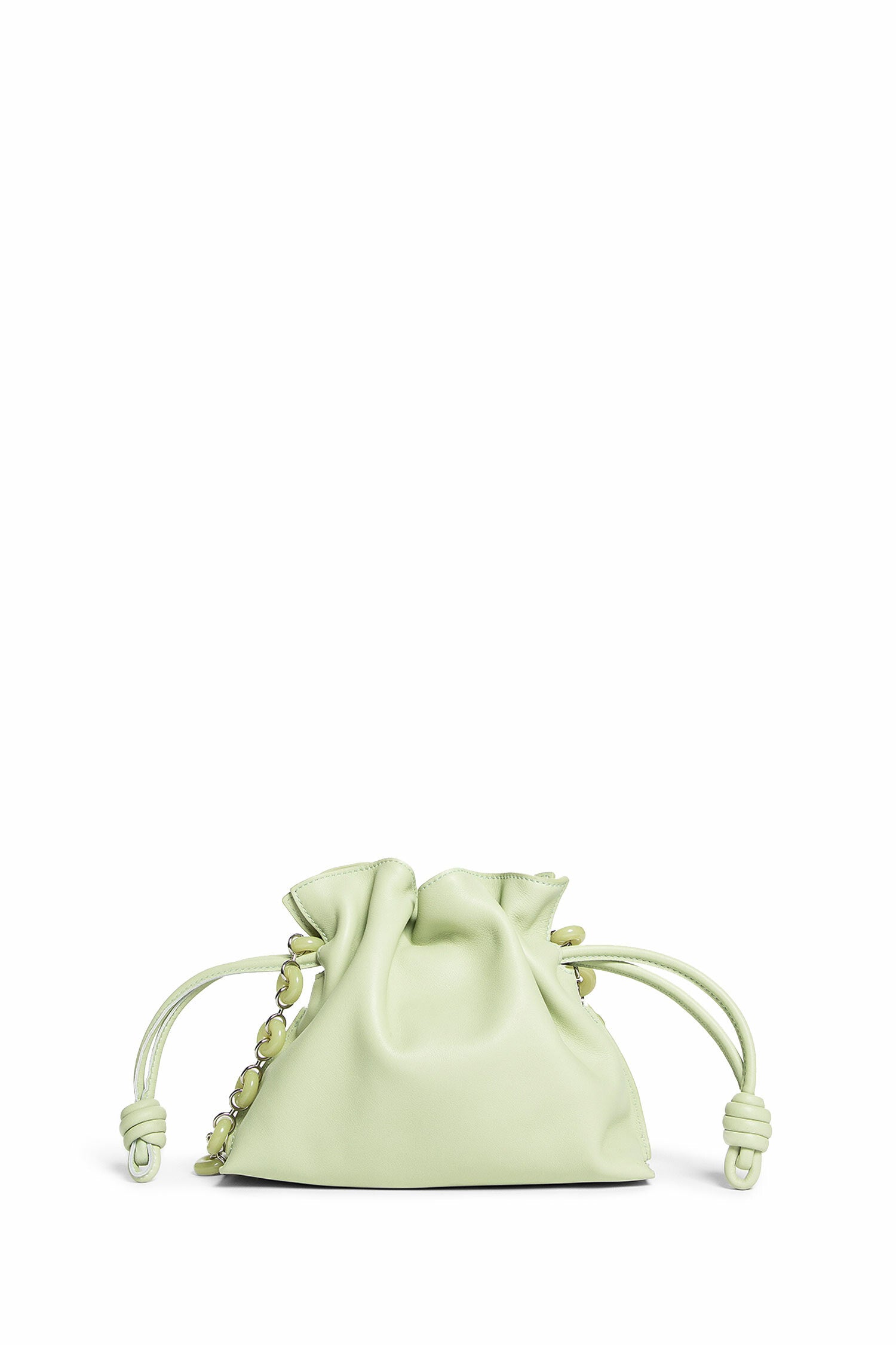 Antonioli LOEWE WOMAN GREEN CLUTCHES & POUCHES