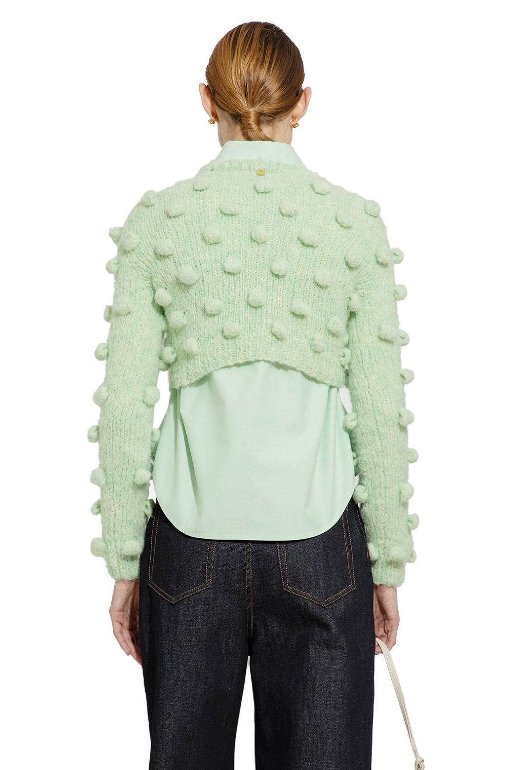 Antonioli LOEWE WOMAN GREEN KNITWEAR