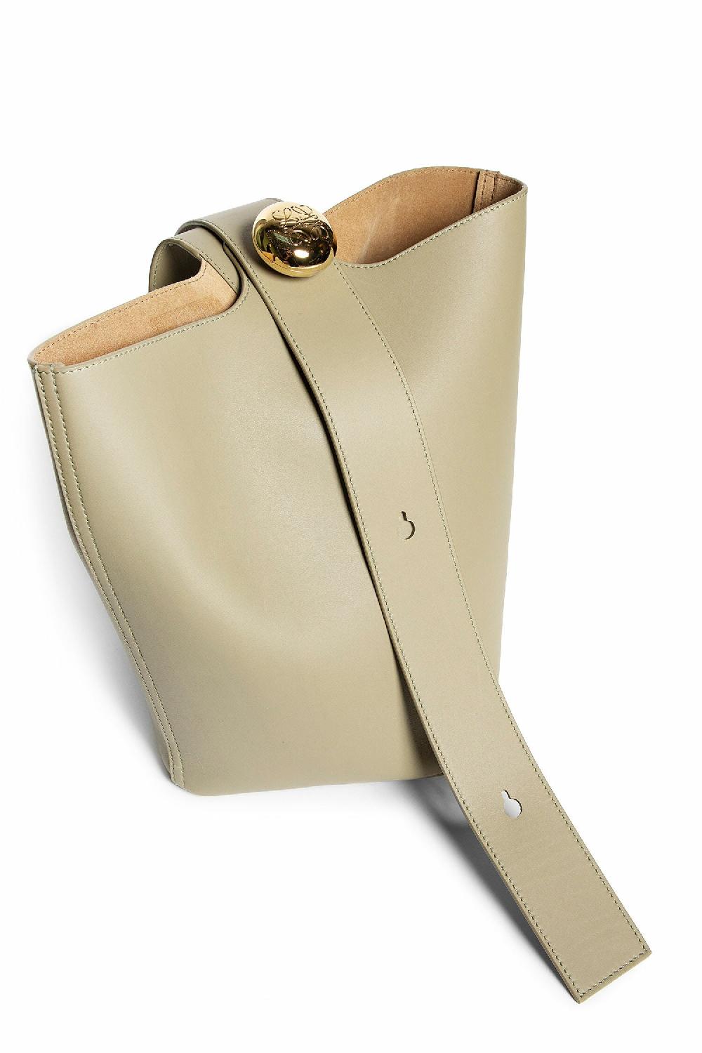 Antonioli LOEWE WOMAN GREEN SHOULDER BAGS