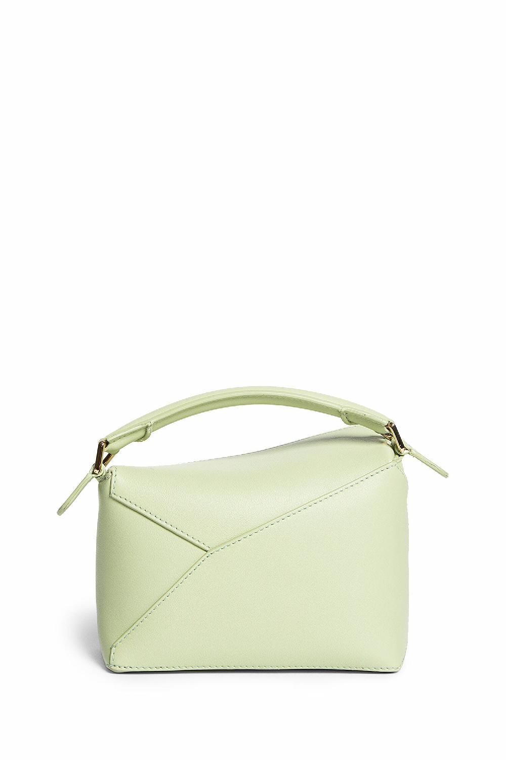 Antonioli LOEWE WOMAN GREEN TOP HANDLE BAGS